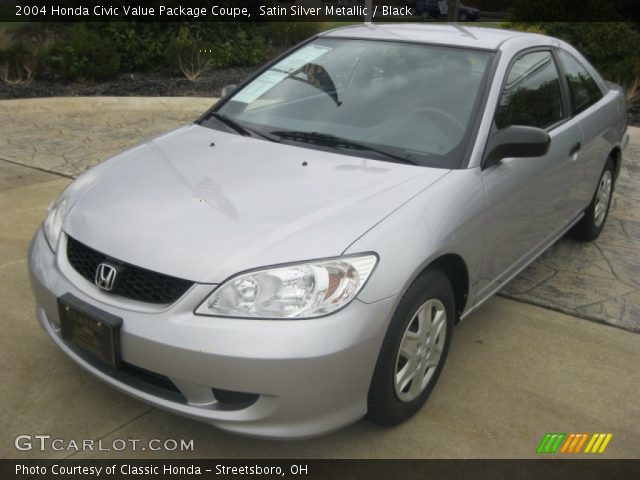 2004 Honda Civic Value Package Coupe in Satin Silver Metallic