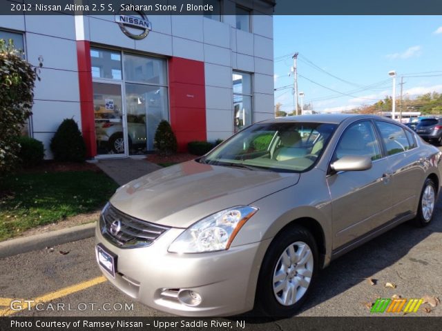 2012 Nissan Altima 2.5 S in Saharan Stone