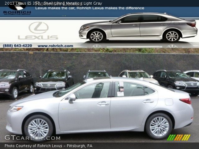 2013 Lexus ES 350 in Silver Lining Metallic