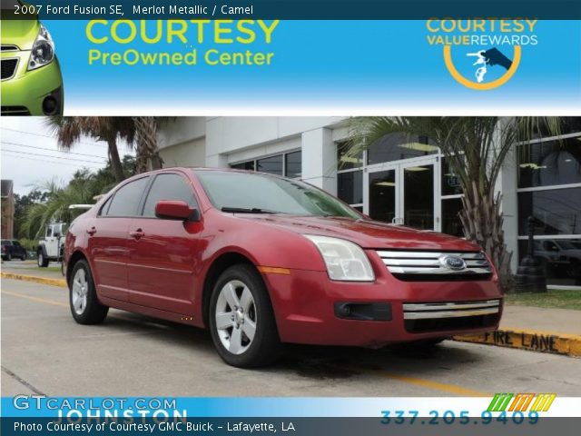 2007 Ford Fusion SE in Merlot Metallic