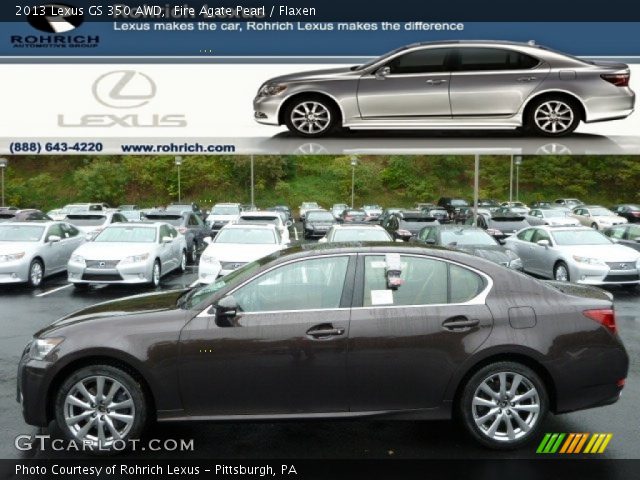 2013 Lexus GS 350 AWD in Fire Agate Pearl