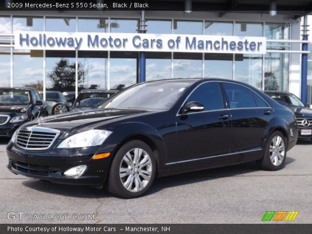 2009 Mercedes-Benz S 550 Sedan in Black