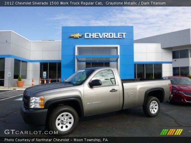 2012 Chevrolet Silverado 1500 Work Truck Regular Cab in Graystone Metallic