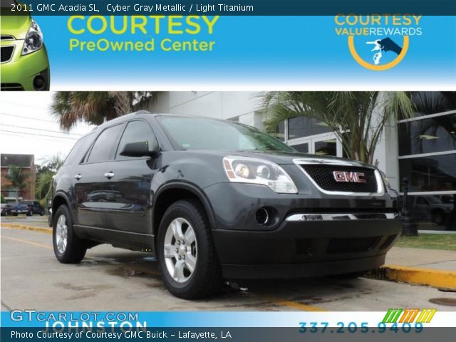 2011 GMC Acadia SL in Cyber Gray Metallic