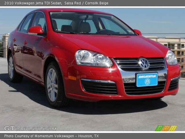 2010 Volkswagen Jetta TDI Sedan in Salsa Red