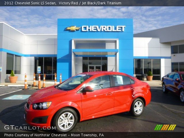 2012 Chevrolet Sonic LS Sedan in Victory Red