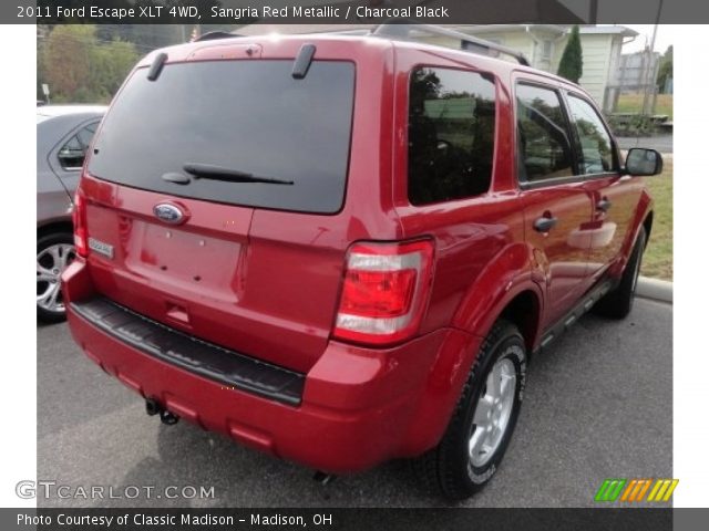 2011 Ford Escape XLT 4WD in Sangria Red Metallic