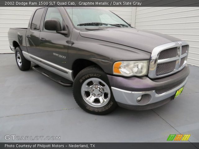 2002 Dodge Ram 1500 SLT Quad Cab in Graphite Metallic