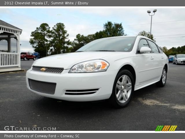 2012 Chevrolet Impala LT in Summit White