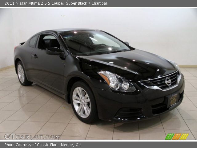 2011 Nissan Altima 2.5 S Coupe in Super Black