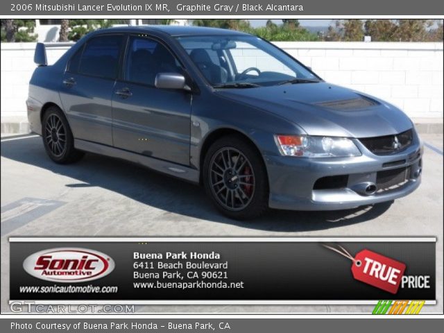 2006 Mitsubishi Lancer Evolution IX MR in Graphite Gray