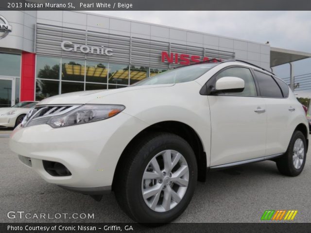 2013 Nissan Murano SL in Pearl White