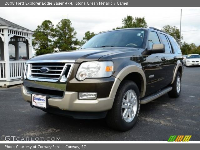 2008 Ford Explorer Eddie Bauer 4x4 in Stone Green Metallic