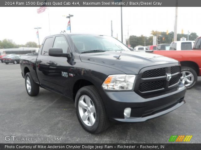 2014 Ram 1500 Express Quad Cab 4x4 in Maximum Steel Metallic