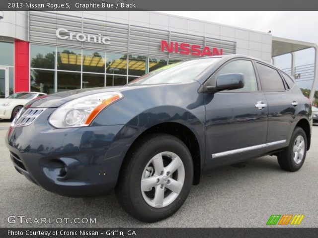 2013 Nissan Rogue S in Graphite Blue