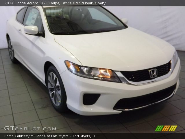 2014 Honda Accord LX-S Coupe in White Orchid Pearl