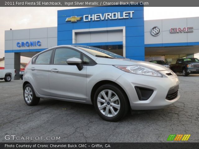 2011 Ford Fiesta SE Hatchback in Ingot Silver Metallic