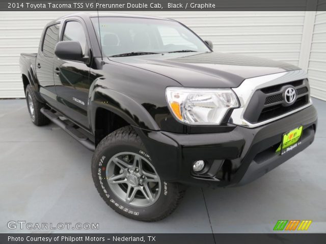 2014 Toyota Tacoma TSS V6 Prerunner Double Cab in Black