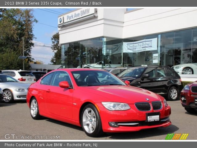 2013 BMW 3 Series 335i Coupe in Crimson Red