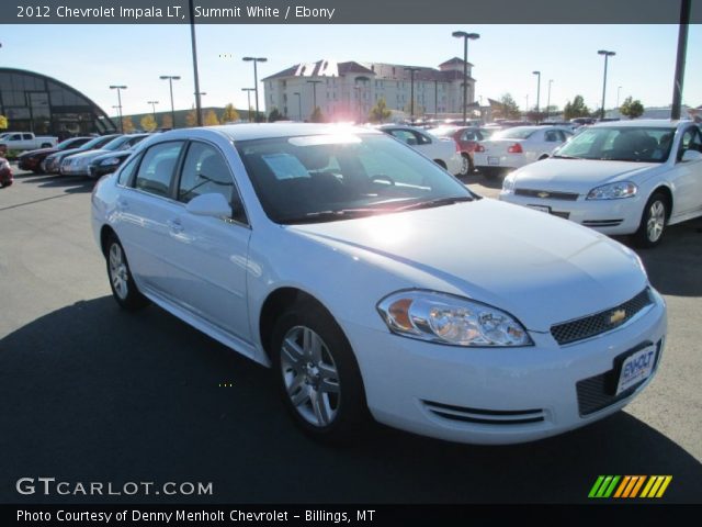 2012 Chevrolet Impala LT in Summit White