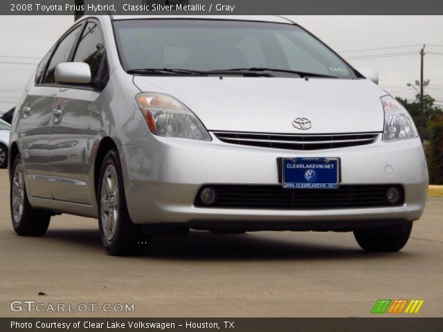 2008 Toyota Prius Hybrid in Classic Silver Metallic