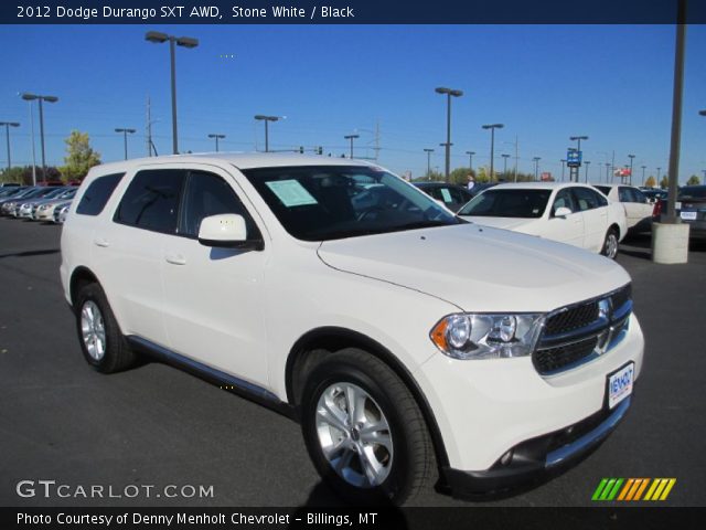 2012 Dodge Durango SXT AWD in Stone White
