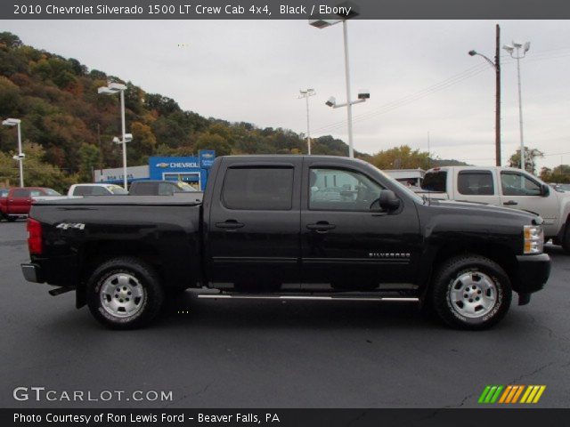 2010 Chevrolet Silverado 1500 LT Crew Cab 4x4 in Black