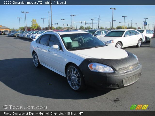 2009 Chevrolet Impala LTZ in White