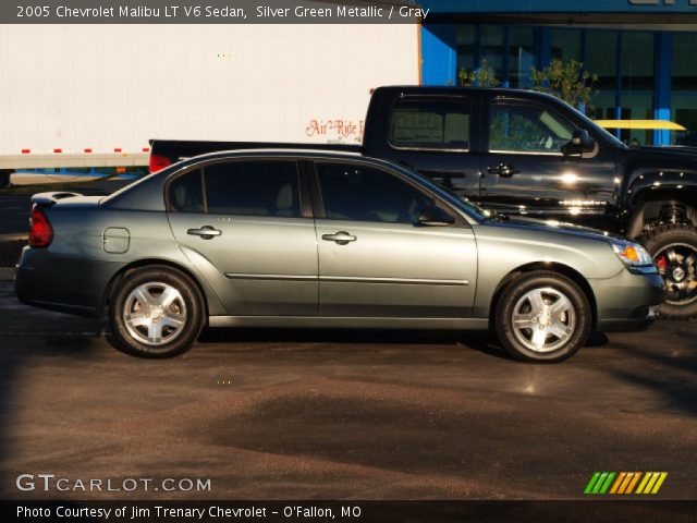 2005 Chevrolet Malibu LT V6 Sedan in Silver Green Metallic