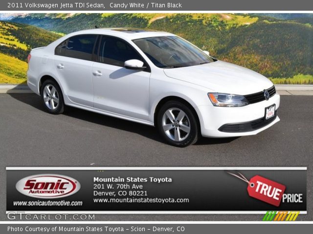 2011 Volkswagen Jetta TDI Sedan in Candy White