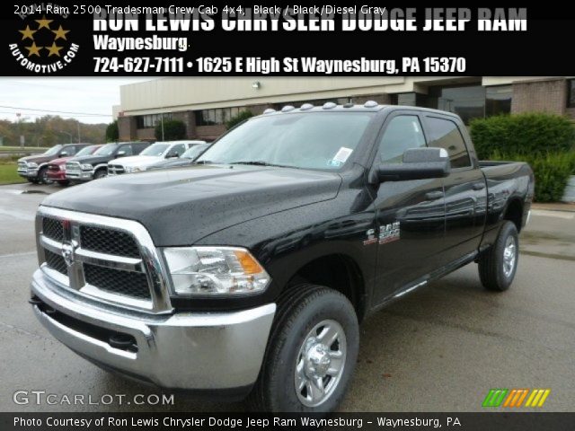 2014 Ram 2500 Tradesman Crew Cab 4x4 in Black