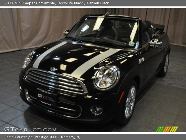 2011 Mini Cooper Convertible in Absolute Black