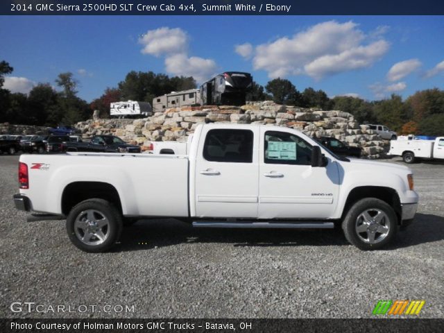 2014 GMC Sierra 2500HD SLT Crew Cab 4x4 in Summit White