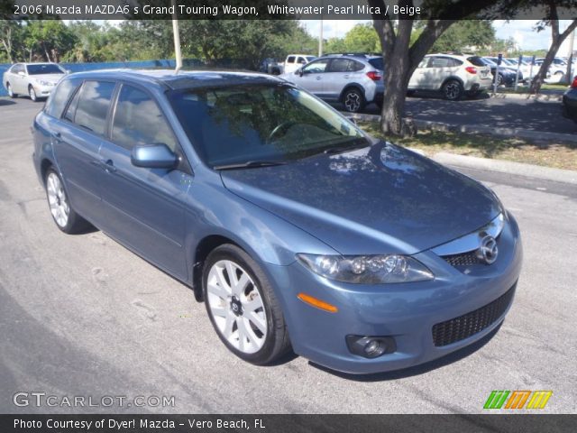 2006 Mazda MAZDA6 s Grand Touring Wagon in Whitewater Pearl Mica