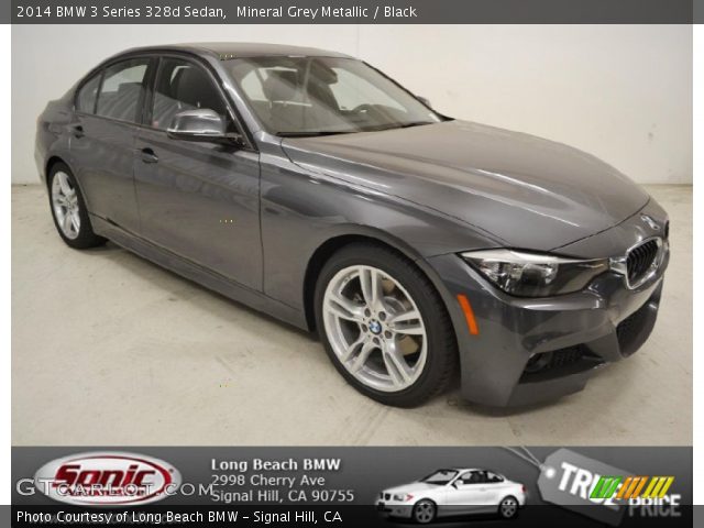 2014 BMW 3 Series 328d Sedan in Mineral Grey Metallic