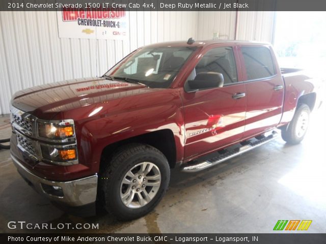 2014 Chevrolet Silverado 1500 LT Crew Cab 4x4 in Deep Ruby Metallic