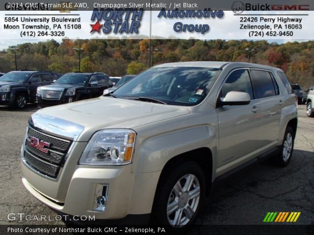 2014 GMC Terrain SLE AWD in Champagne Silver Metallic