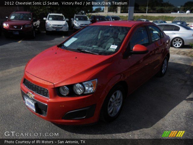 2012 Chevrolet Sonic LS Sedan in Victory Red