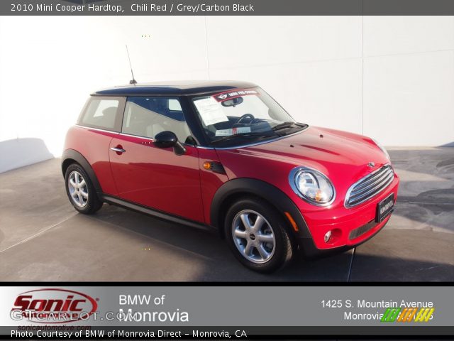 2010 Mini Cooper Hardtop in Chili Red