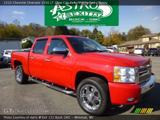 2010 Chevrolet Silverado 1500 LT Crew Cab 4x4 in Victory Red