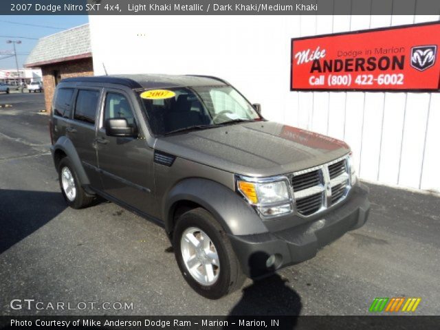 2007 Dodge Nitro SXT 4x4 in Light Khaki Metallic