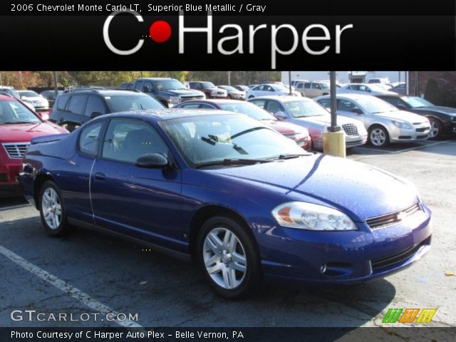 2006 Chevrolet Monte Carlo LT in Superior Blue Metallic