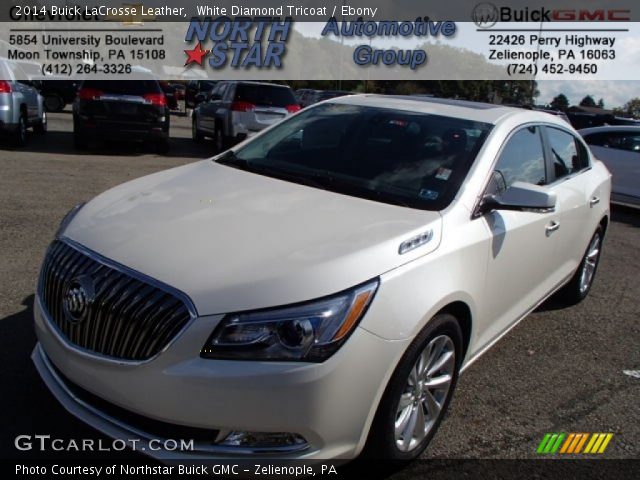 2014 Buick LaCrosse Leather in White Diamond Tricoat