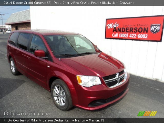 2014 Dodge Grand Caravan SE in Deep Cherry Red Crystal Pearl