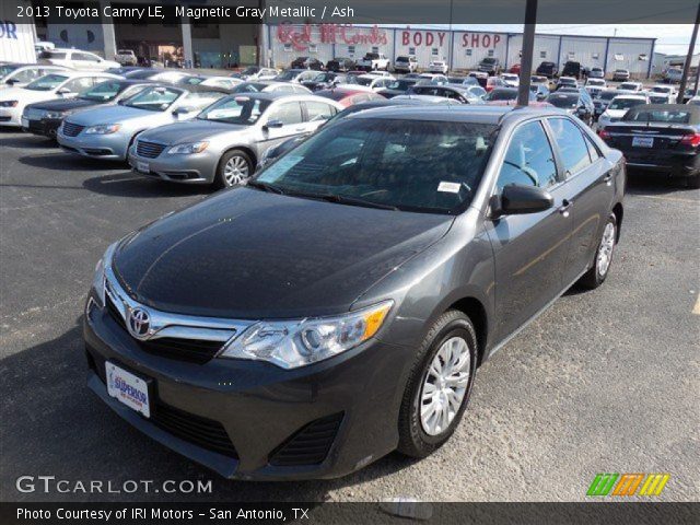 2013 Toyota Camry LE in Magnetic Gray Metallic