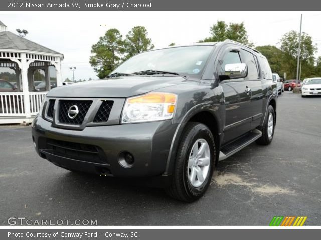 2012 Nissan Armada SV in Smoke Gray