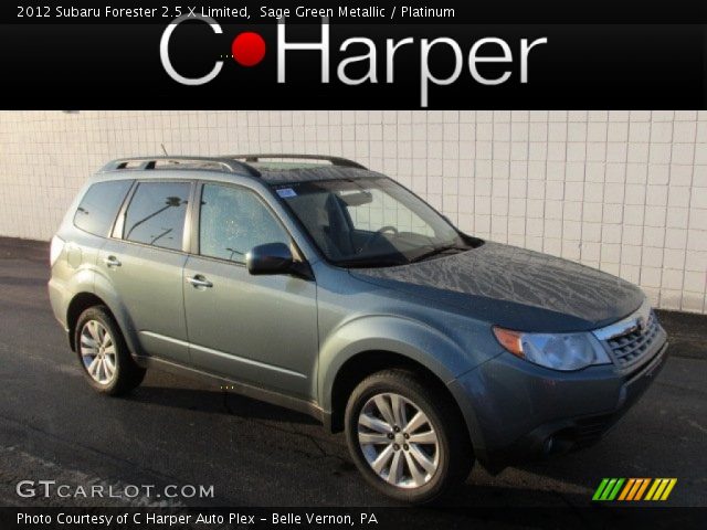 2012 Subaru Forester 2.5 X Limited in Sage Green Metallic