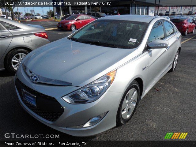 2013 Hyundai Sonata Hybrid Limited in Radiant Silver