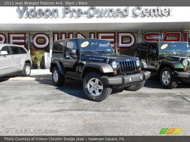 2011 Jeep Wrangler Rubicon 4x4 in Black