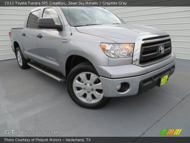2011 Toyota Tundra SR5 CrewMax in Silver Sky Metallic